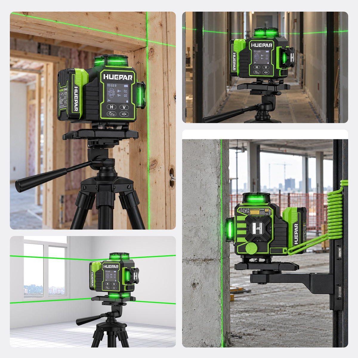 Niveau Laser Huepar W04CG