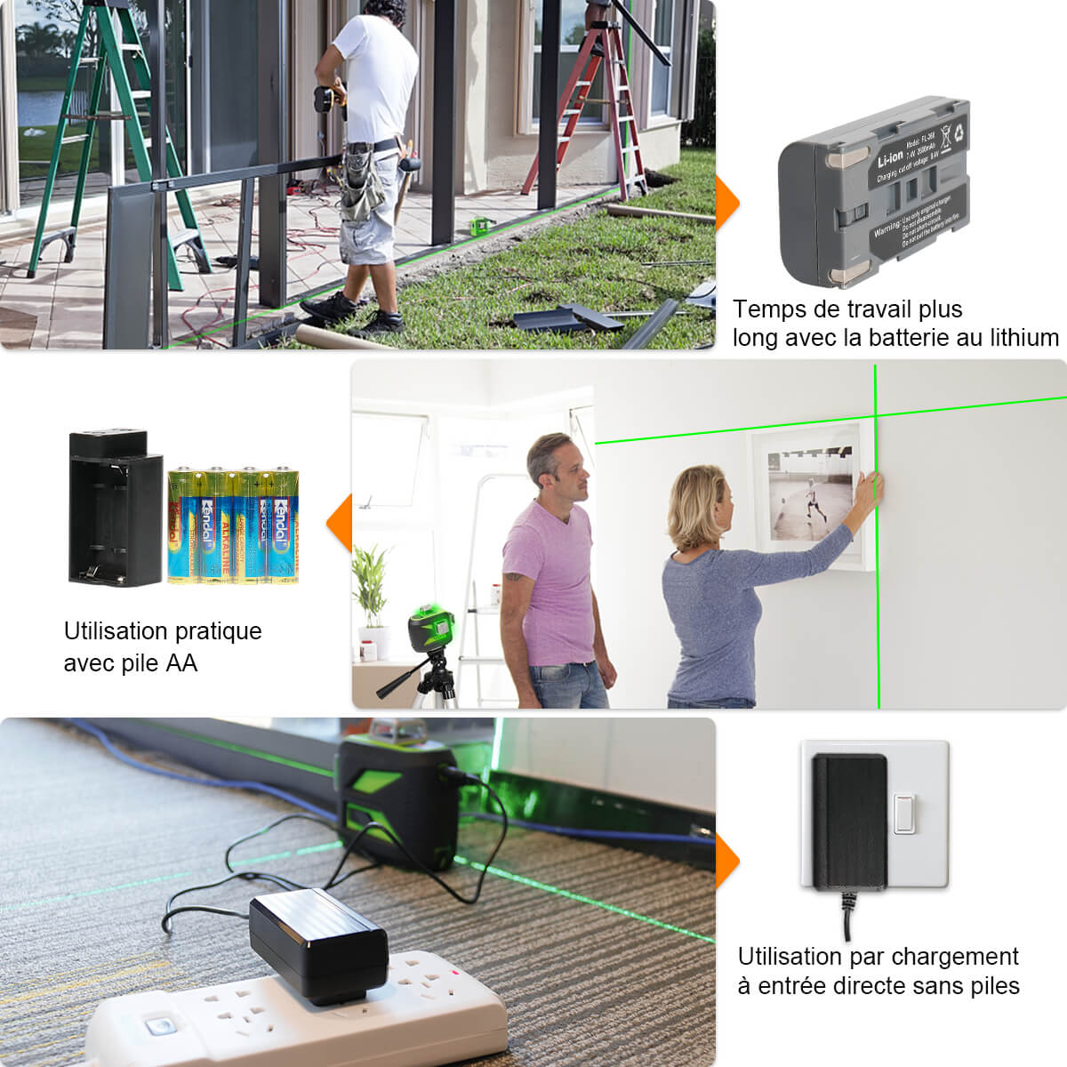 Niveau laser Huepar 603CG