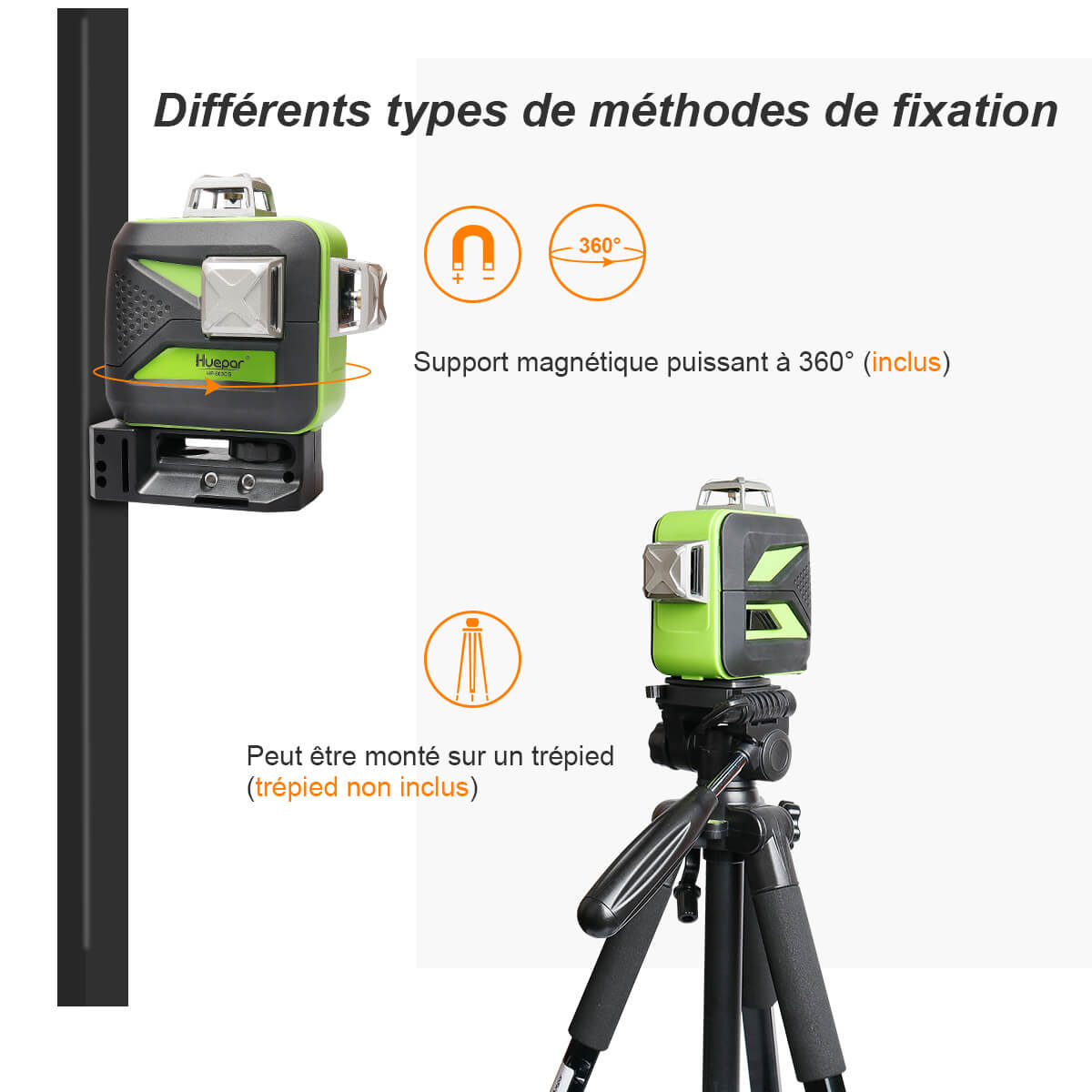 Niveau laser Huepar 603CG