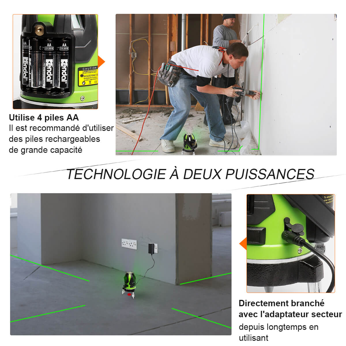 Niveau Laser Huepar 6141G