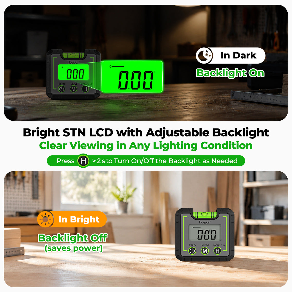 Inclinomètre Huepar AG01