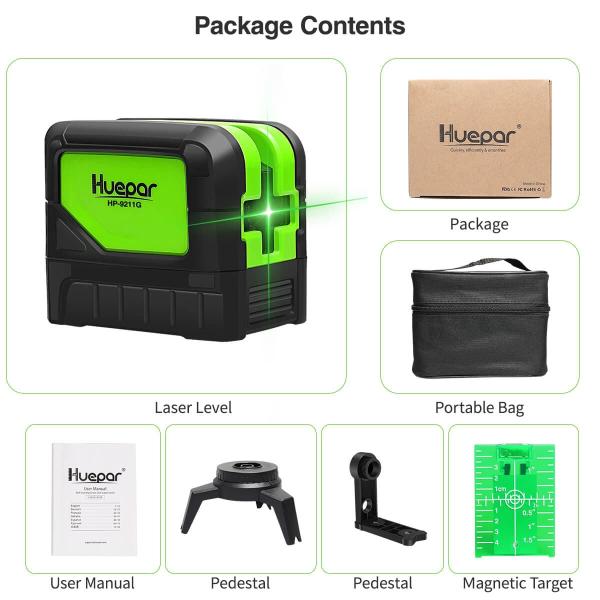 Huepar 9211G HUEPAR FR - Niveau laser