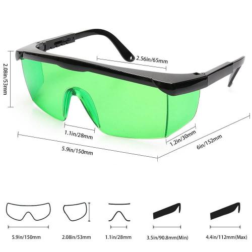 Huepar GL01G - Lunettes d'Amélioration Laser Vert HUEPAR FR - Niveau laser