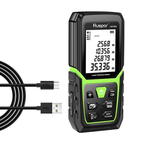 Huepar LM100A - Télémètre Laser 100m HUEPAR FR - Niveau laser