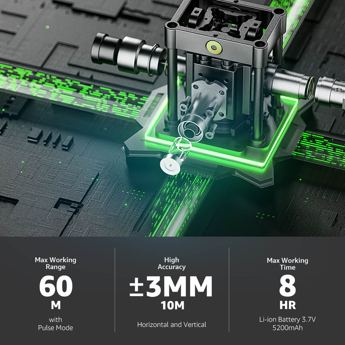 Huepar LS03CG Kit Avancé