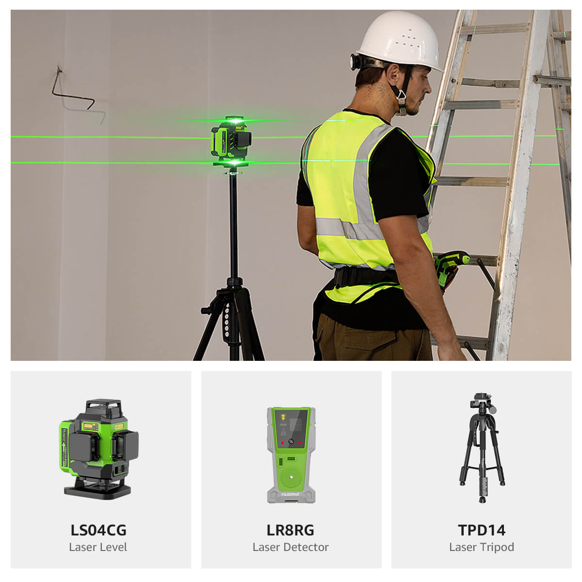 Huepar LS04CG Kit Avancé