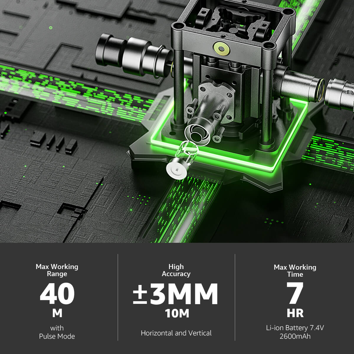 Huepar S03CG Kit Avancé