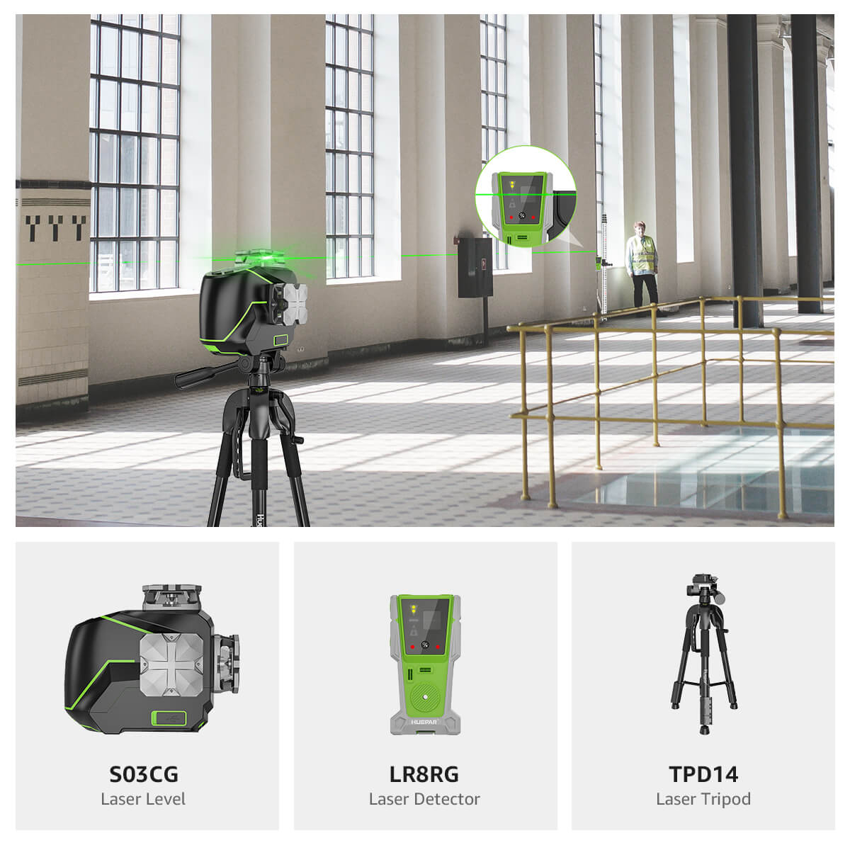 Huepar S03CG Kit Avancé