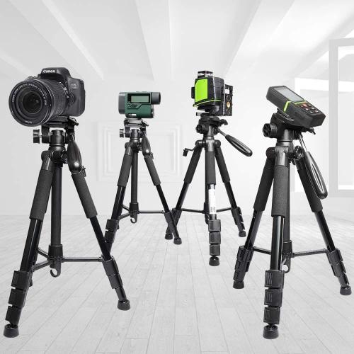 Huepar TPD14 - Trépied Support Réglable Portable 143cm HUEPAR FR - Niveau laser