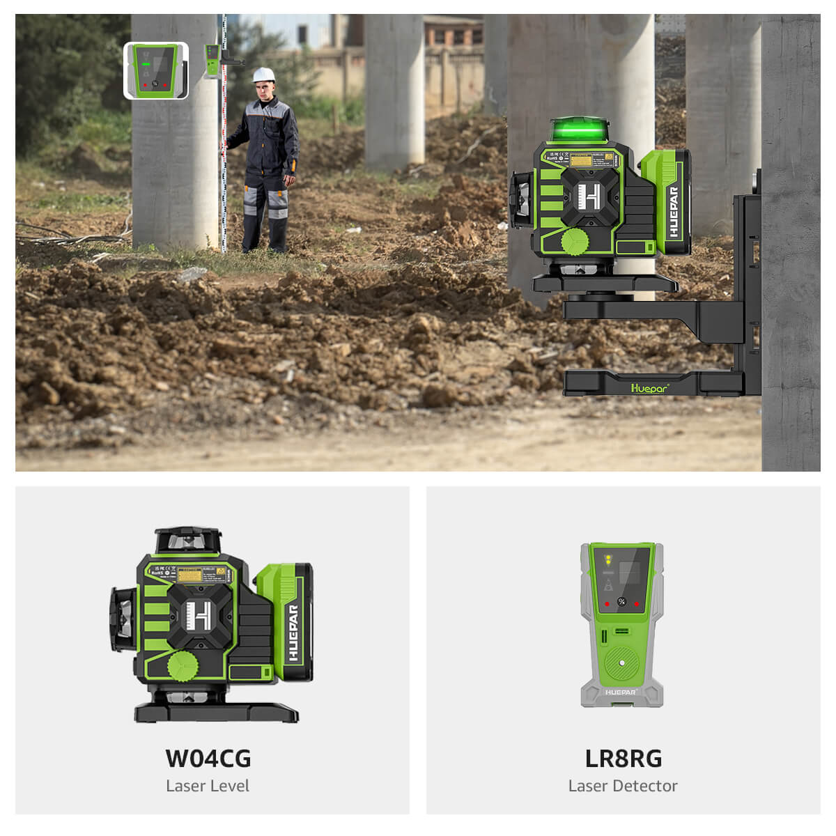 Huepar W04CG Kit de Démarrage