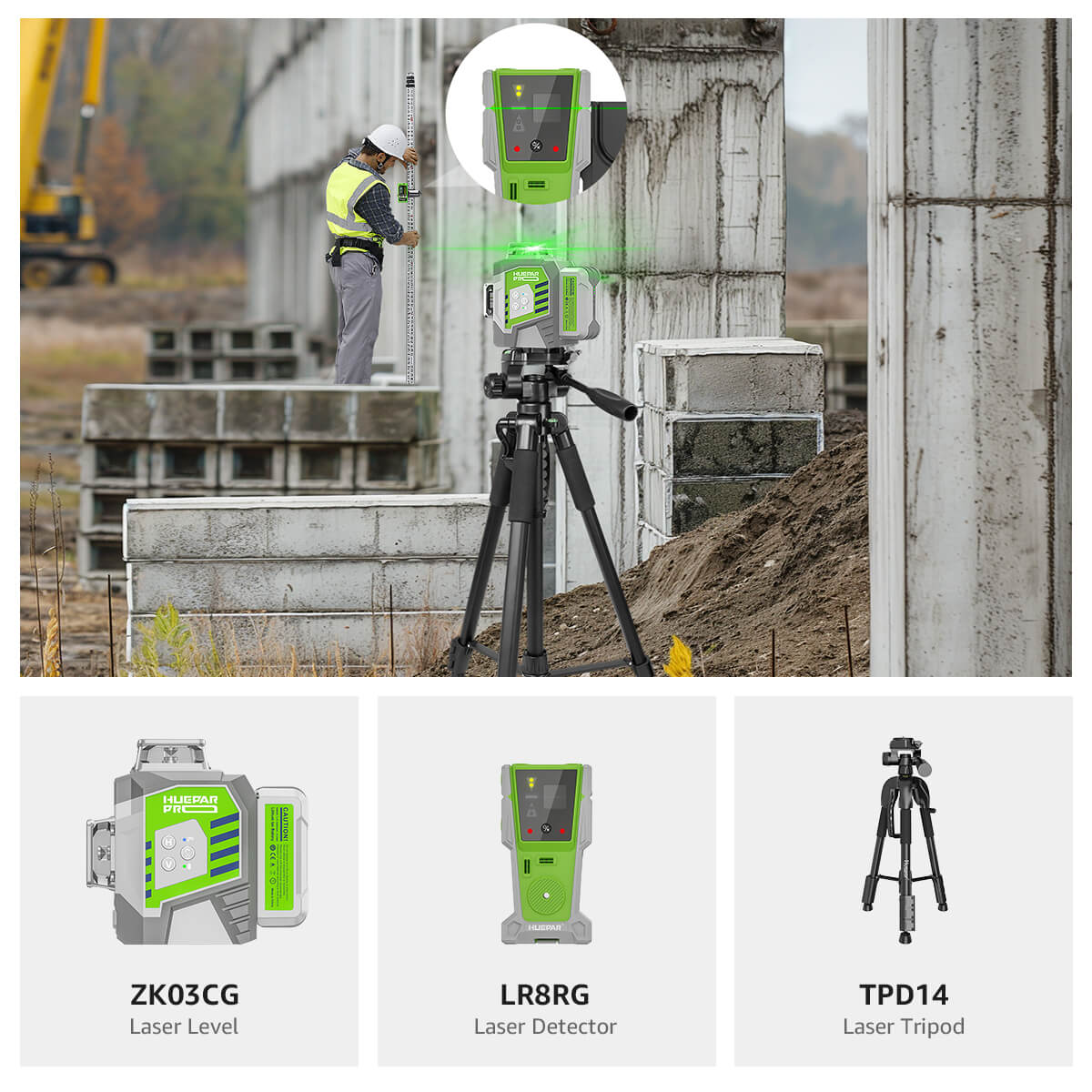 Huepar ZK03CG Kit Avancé