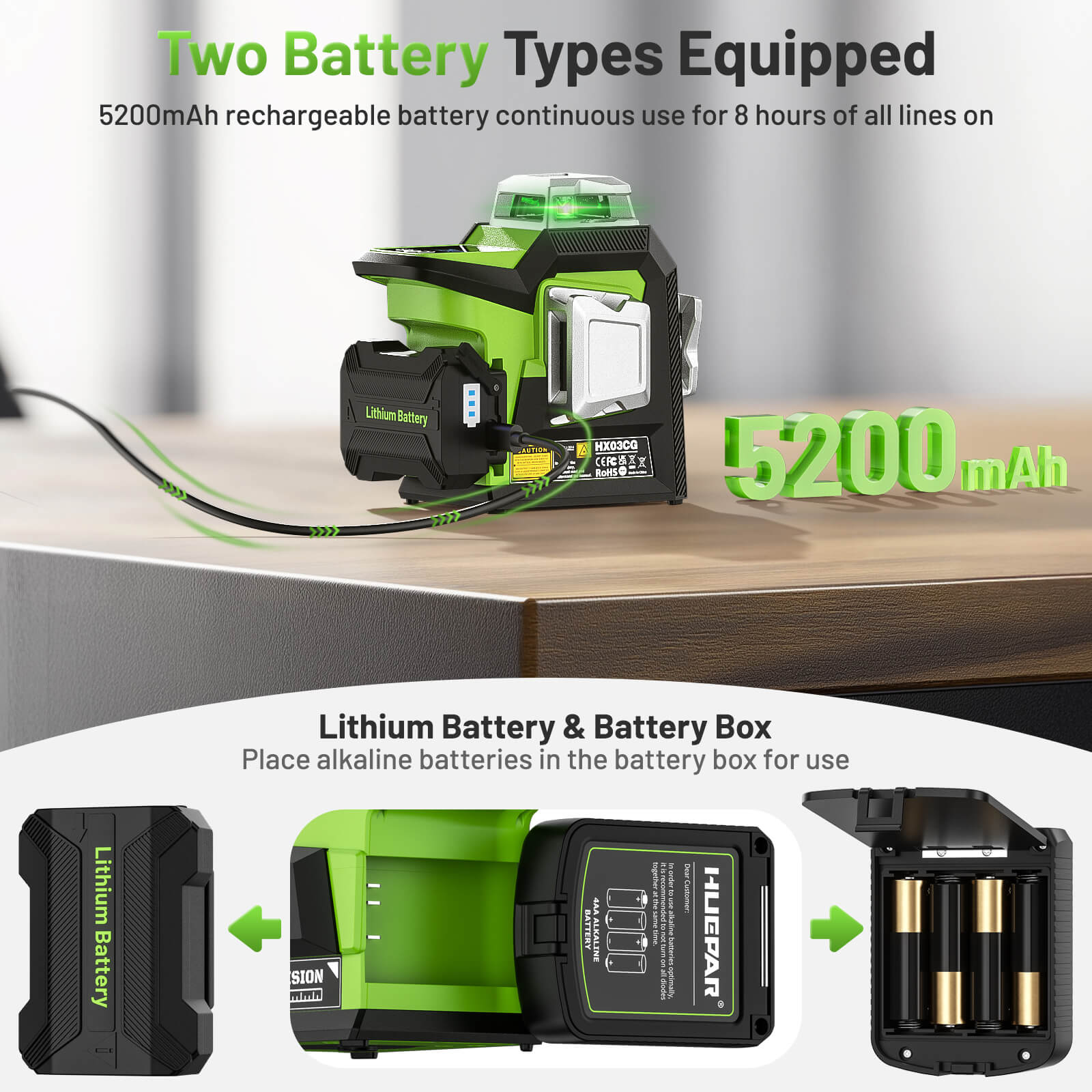 Huepar HX03CG Kit Avancé