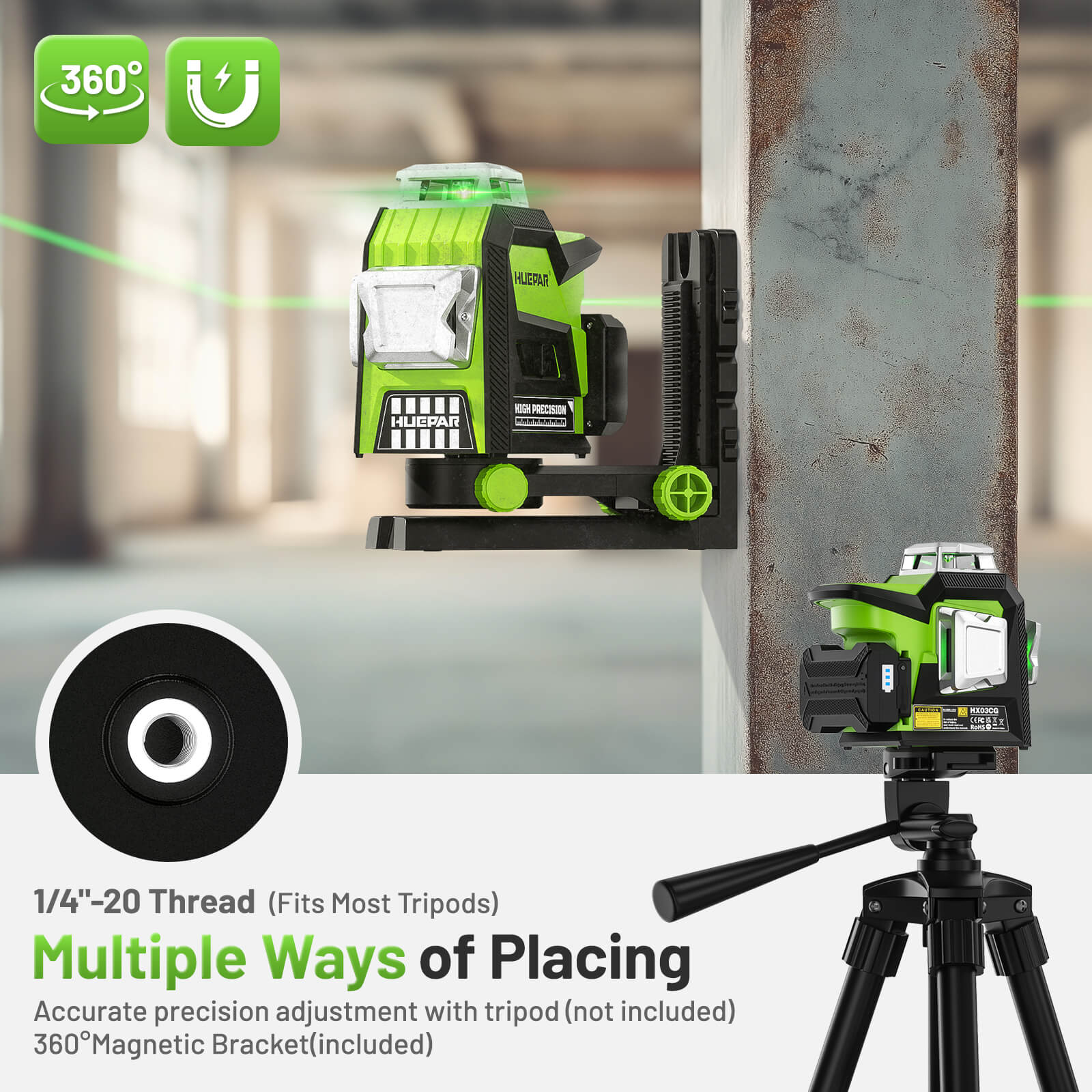 Huepar HX03CG Kit Avancé