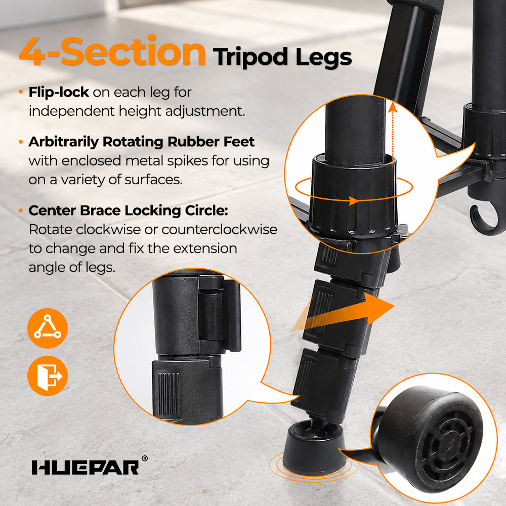 Trepied Huepar TPD14