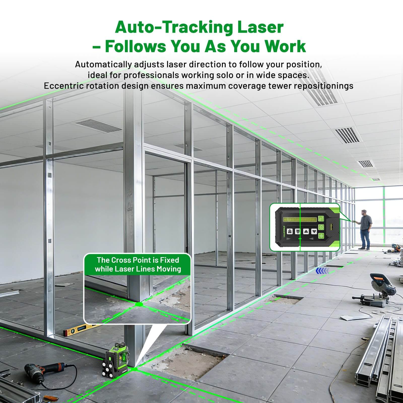 Niveau Laser Huepar 703TR